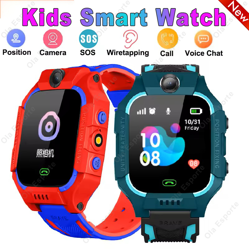 Smartwatch Watches Birthday Gift For Boys - Jam Tangan Pintar Anak Kartu SIM