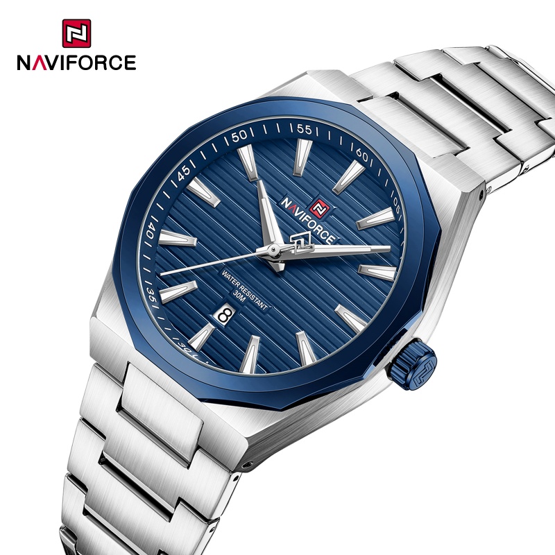 Smartwatch Watches Gift For Men - NAVIFORCE Jam Tangan Olahraga Pria Mewah