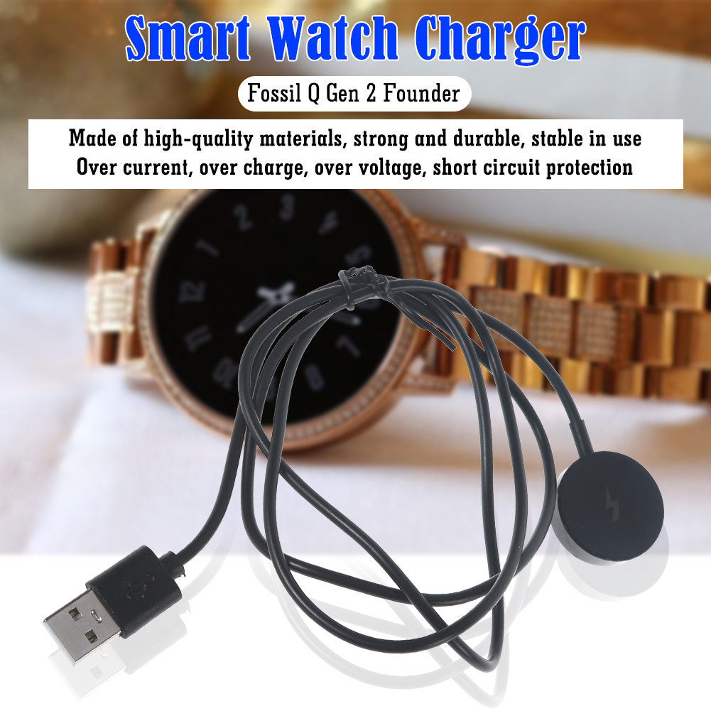 Fossil Watches Smartwatch Gen 3 - Pengisi Daya Magnetik Jam Tangan Pintar