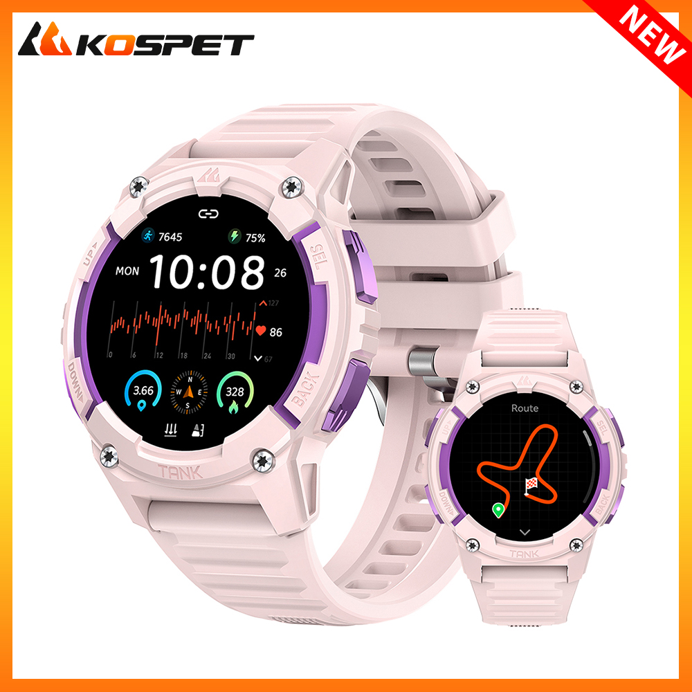 Smartwatch Watches For Women With Gps - KOSPET TANK S2 jam tangan pintar