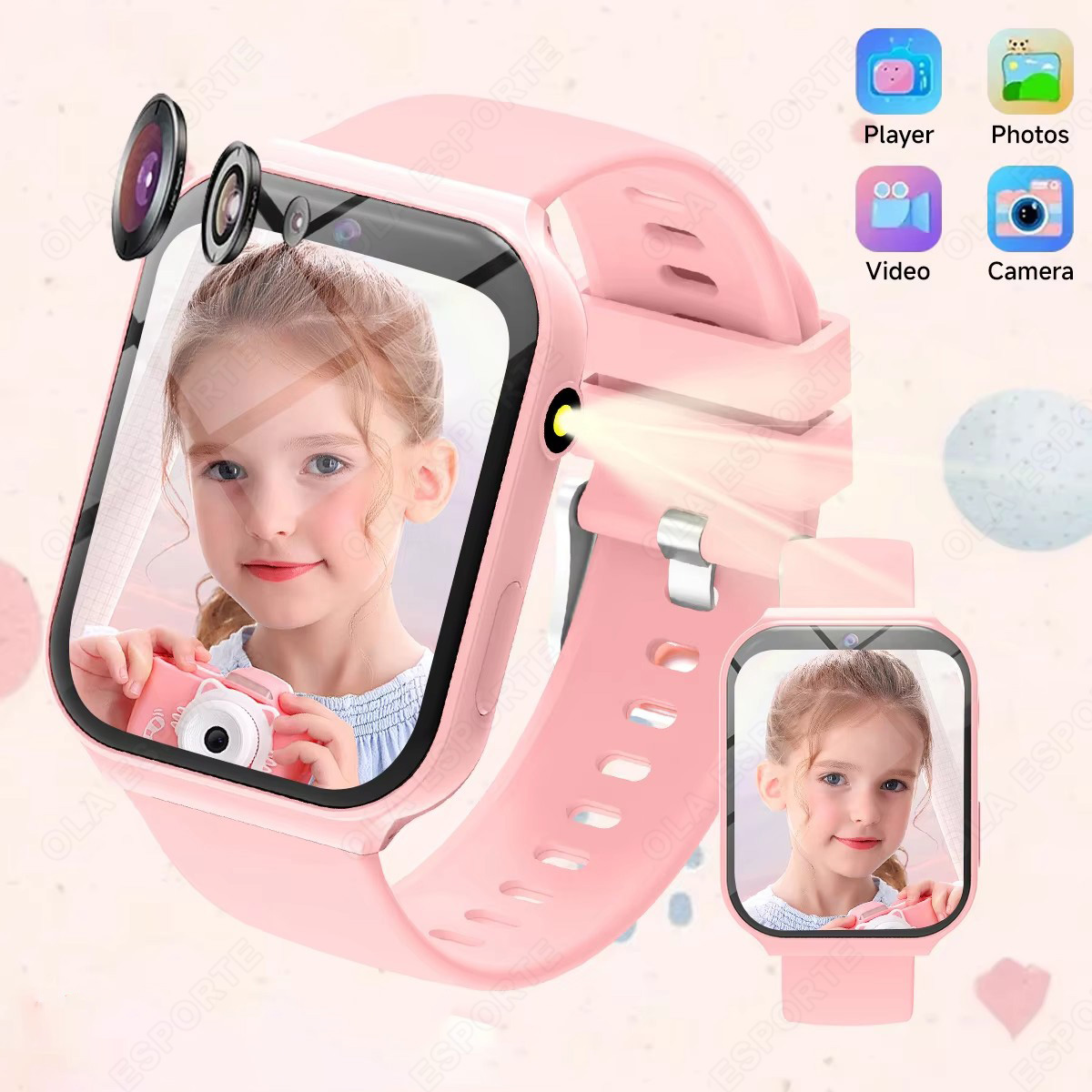 Smartwatch Watches Birthday Gift For Boys - Jam Tangan Pintar Anak Terbaru 2025