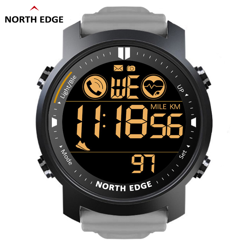 Smartwatch Running Watches For Men - NORTH EDGE Jam Tangan Pintar Monitor
