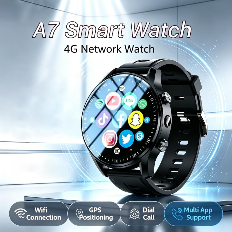 Smartwatch Running Watches For Men - Jam Tangan Pintar Android A7 Mendukung