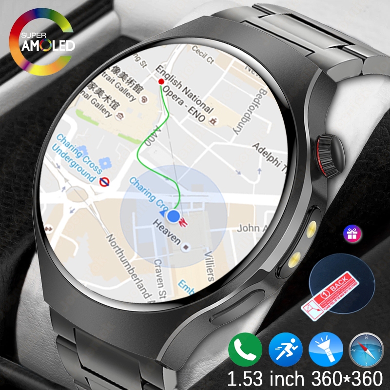 Smartwatch Running Watches For Men - Jam Tangan Pintar Olahraga Luar Ruangan