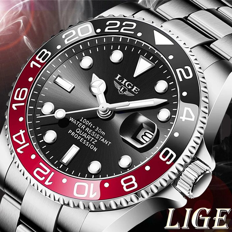 Smartwatch Watches Gift For Men - Jam Tangan Pria LIGE 2026 Bisnis