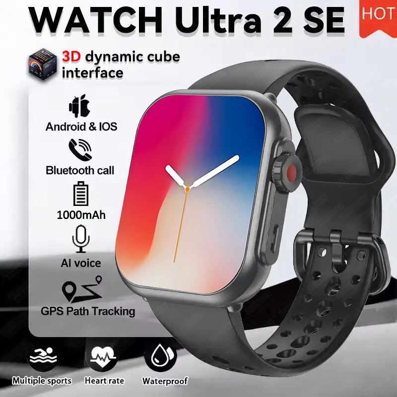 Smartwatch Watches For Women With Gps - Jam Tangan Ultra K62 Pria Wanita