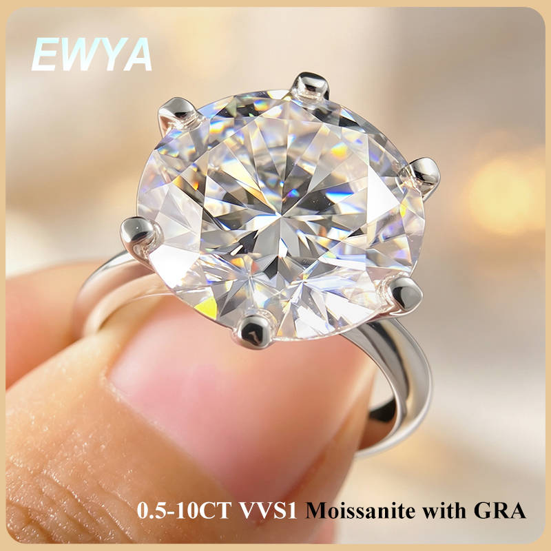 Luxury Ceramic Watch - EWYA GRA 0.5 bersertifikat-10CT D warna