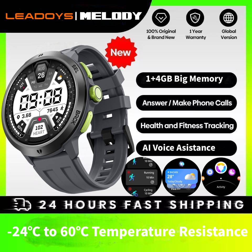 Smartwatch Watches Gift For Men - LEADOYS C33 Jam Tangan Pintar dengan