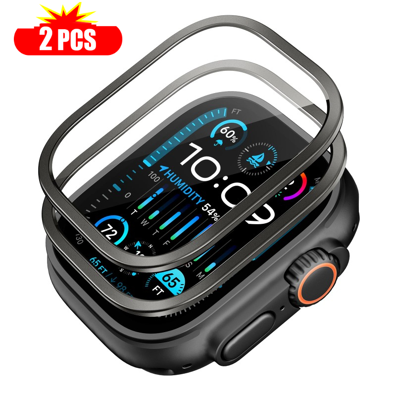 Smartwatch Watches Gift For Men - 2 Buah Kaca Tempered untuk Jam