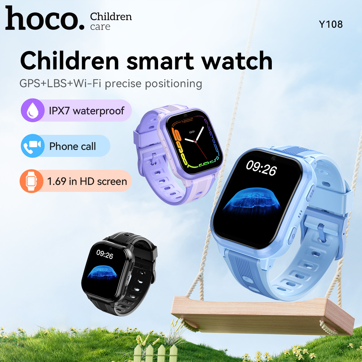 Watch Display Pillow - Jam Tangan Pintar Anak HOCO Y108