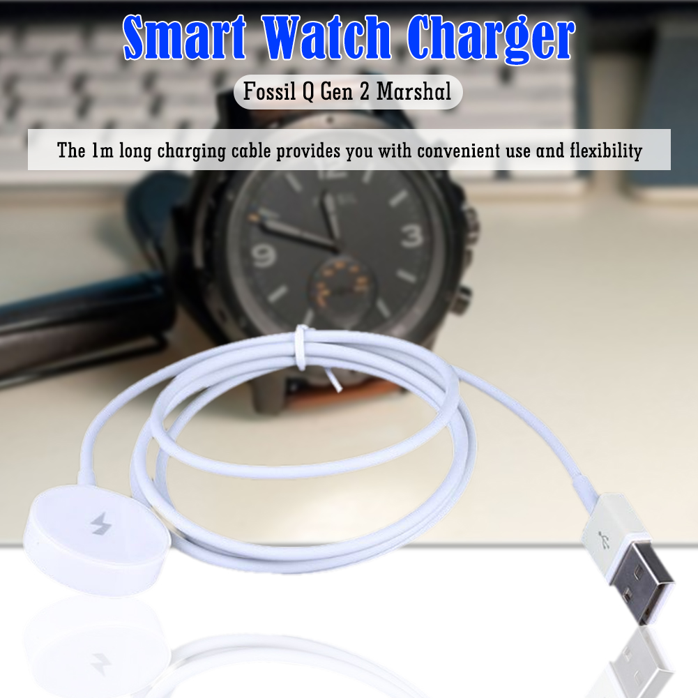 Fossil Watches Smartwatch Gen 3 - 1m Pengisi Daya Magnetik Jam Tangan