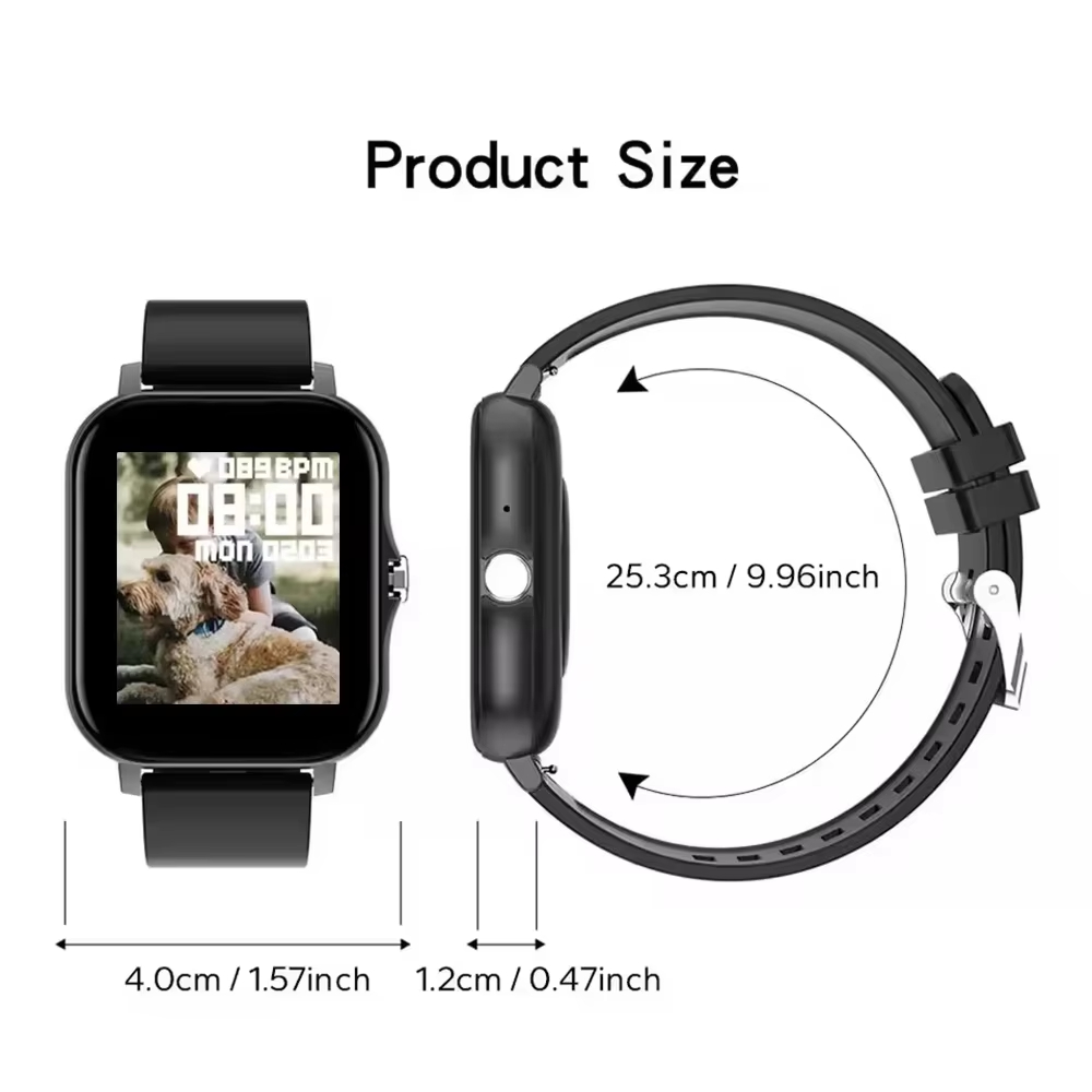 Lenovo 2026 Jam Tangan Pintar  - Smartwatch Watches Gift For Men ulasan dan harga