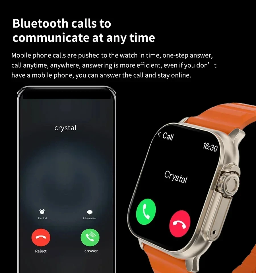 Jam Tangan Baru T10 Ultra Smar - Smartwatch Watches For Women With Gps ulasan dan harga