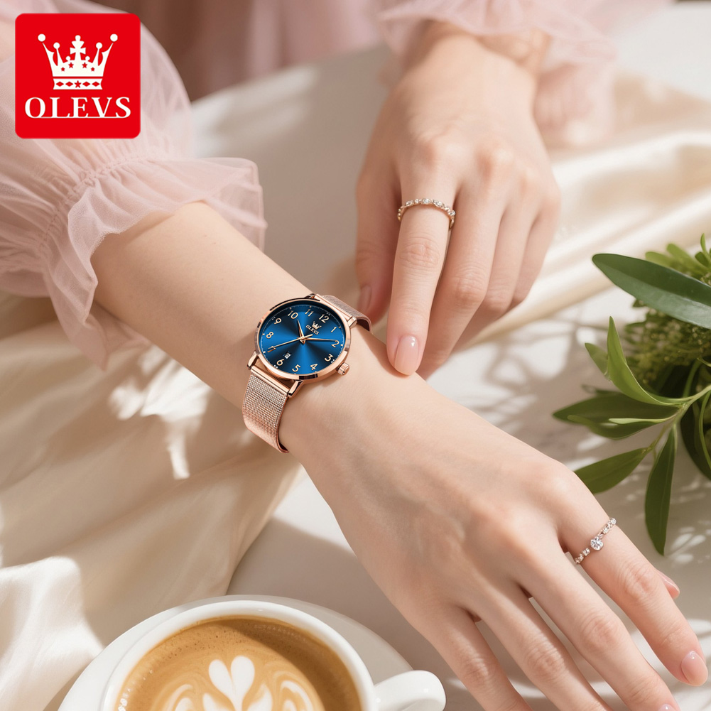 OLEVS 5653 Jam Tangan Wanita J - Luxury Ceramic Watch ulasan dan harga