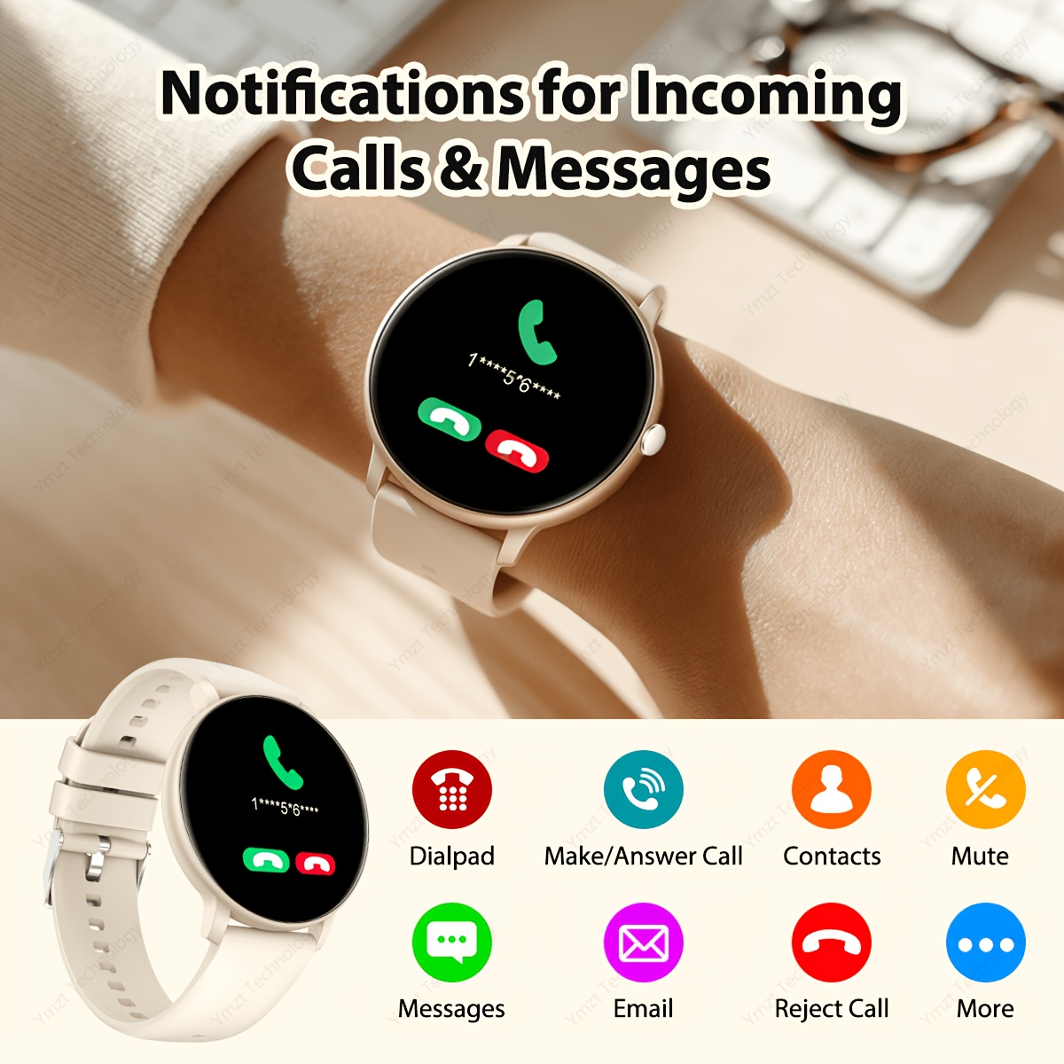 Jam Tangan Pintar New Departur - Smartwatch Watches That Connect To Iphone ulasan dan harga