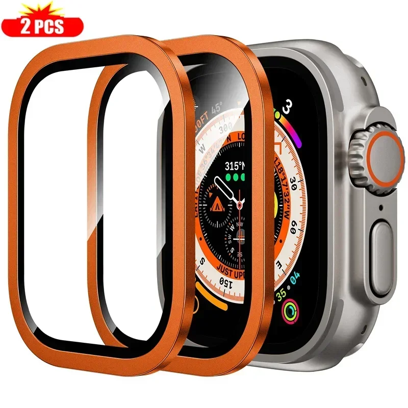 2 Buah Bingkai Logam Titanium  - Smartwatch Watches Gift For Men ulasan dan harga