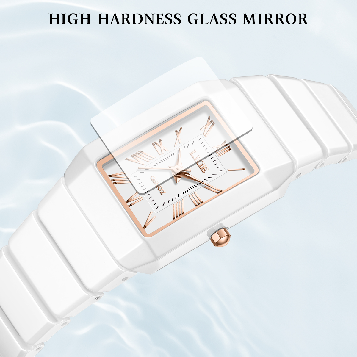 Jam Tangan Wanita LIGE, Merek  - Luxury Ceramic Watch ulasan dan harga