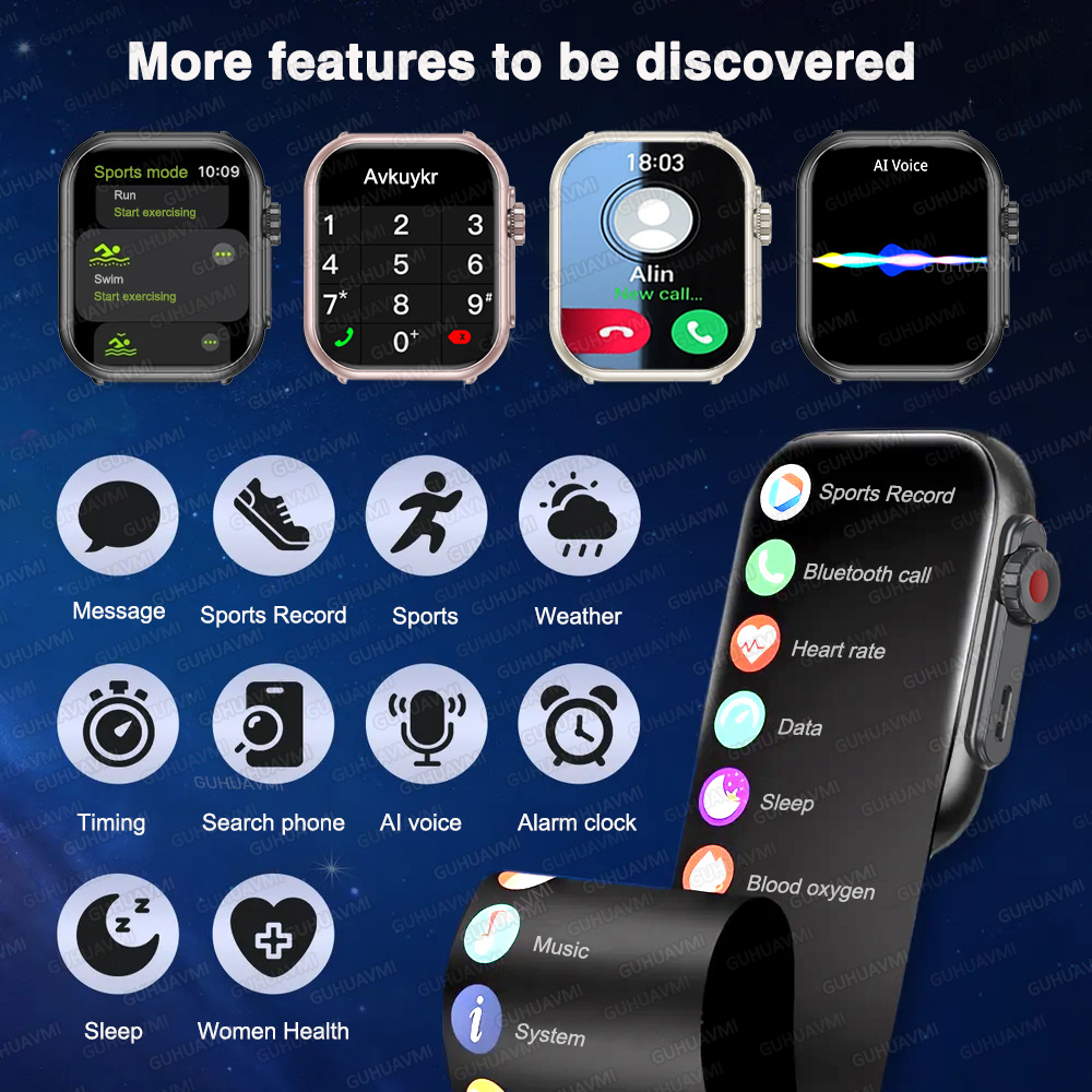 Untuk IOS Watch Ultra 2 SE Gel - Smartwatch Watches For Women Brands ulasan dan harga