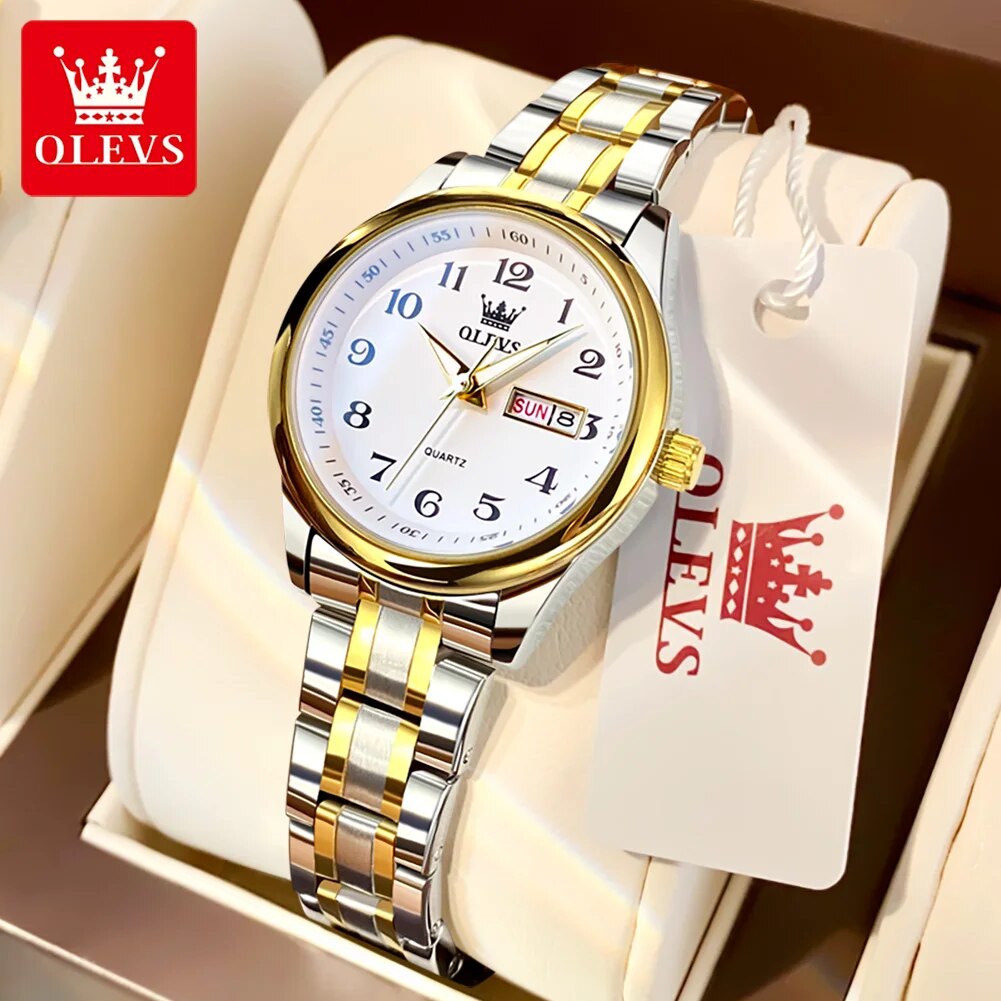 OLEVS 5567 Jam Tangan Wanita T - Luxury Ceramic Watch ulasan dan harga