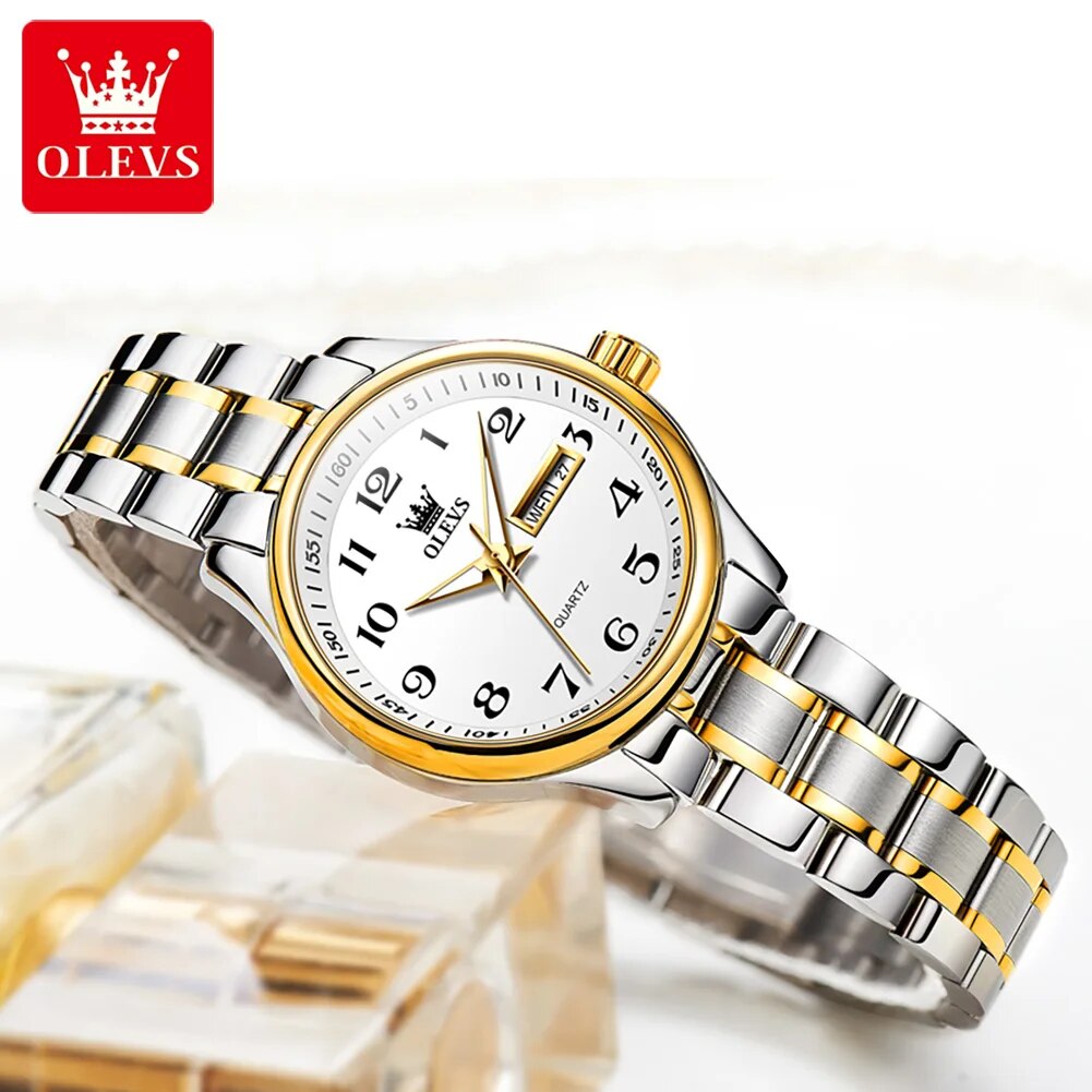 OLEVS 5567 Jam Tangan Wanita T - Luxury Ceramic Watch ulasan dan harga