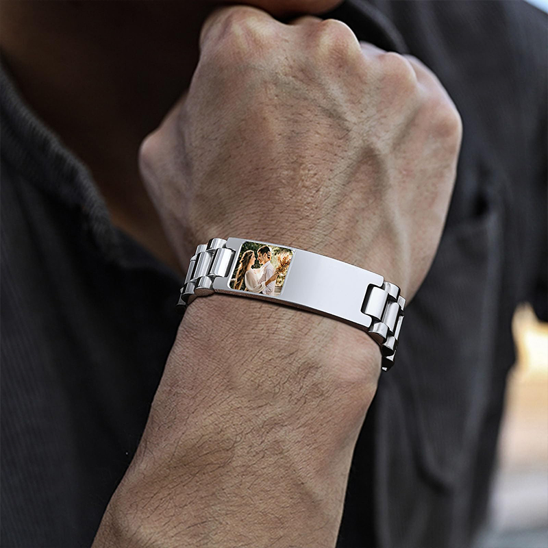 Gambar Kustom Teks Gelang Jam  - Smartwatch Sports Watches For Men ulasan dan harga