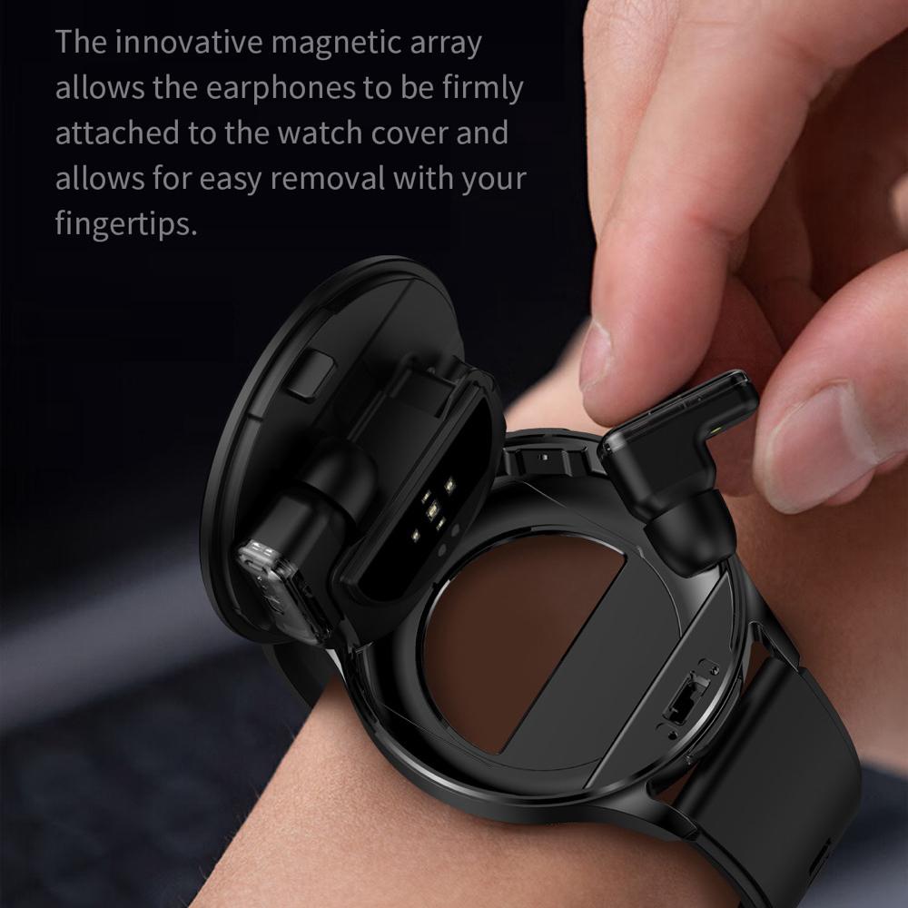 Jam tangan pintar TWS 2 In 1 1 - Smartwatch Noise Watches ulasan dan harga