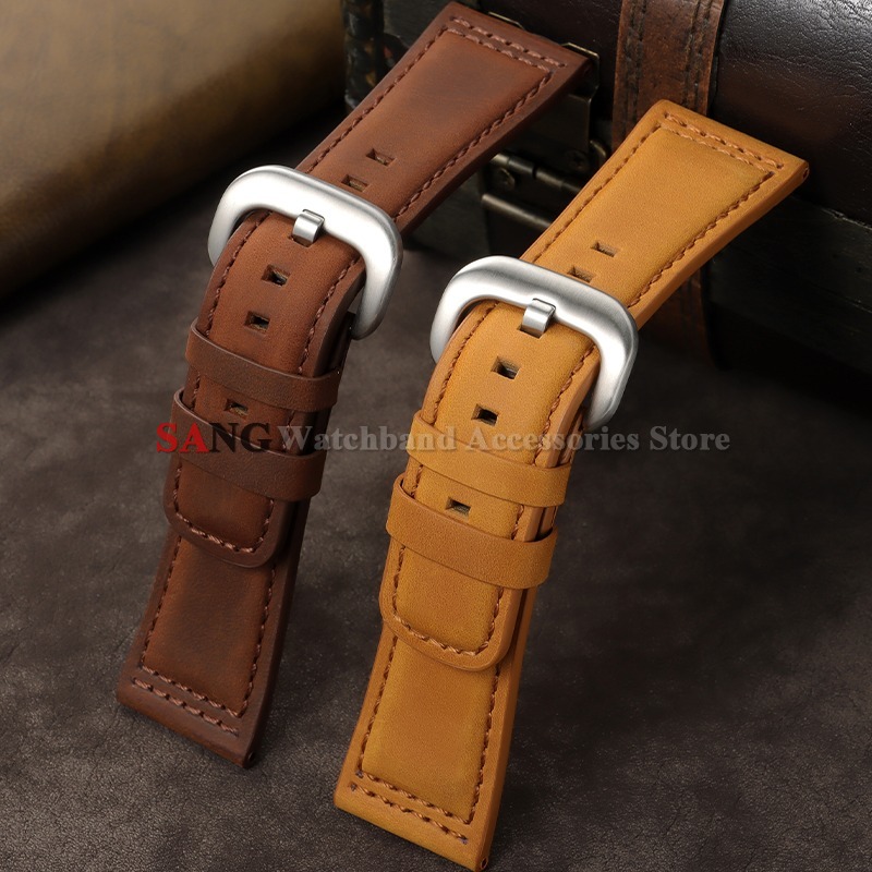 Tali Jam Tangan Kulit Vintage  - Watches Rolex Smartwatch ulasan dan harga
