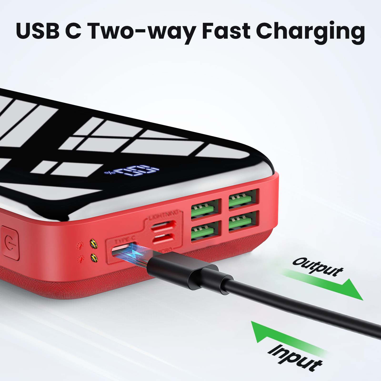 Power Bank Portabel 30000mah,  - Smartwatch Phone Watches ulasan dan harga