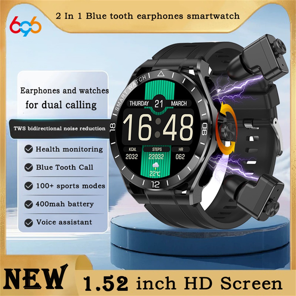 Jam Tangan Pintar 2 in 1 Bluet - Smartwatch Noise Watches ulasan dan harga