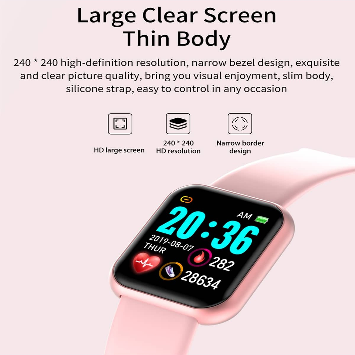 Jam tangan pintar pengingat pe - Smartwatch Sports Watches For Men ulasan dan harga