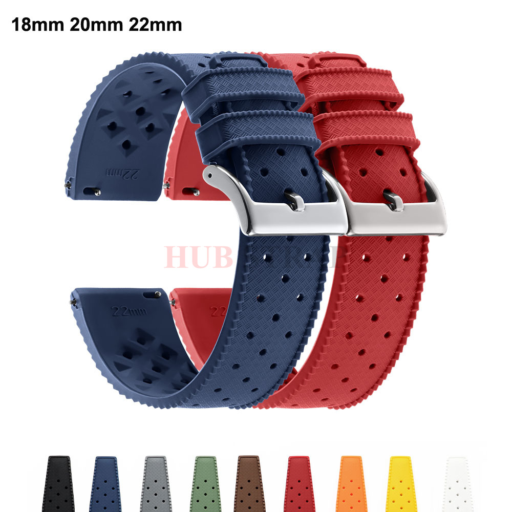 Tali Jam Tangan Silikon Tropis - Watches Rolex Smartwatch ulasan dan harga
