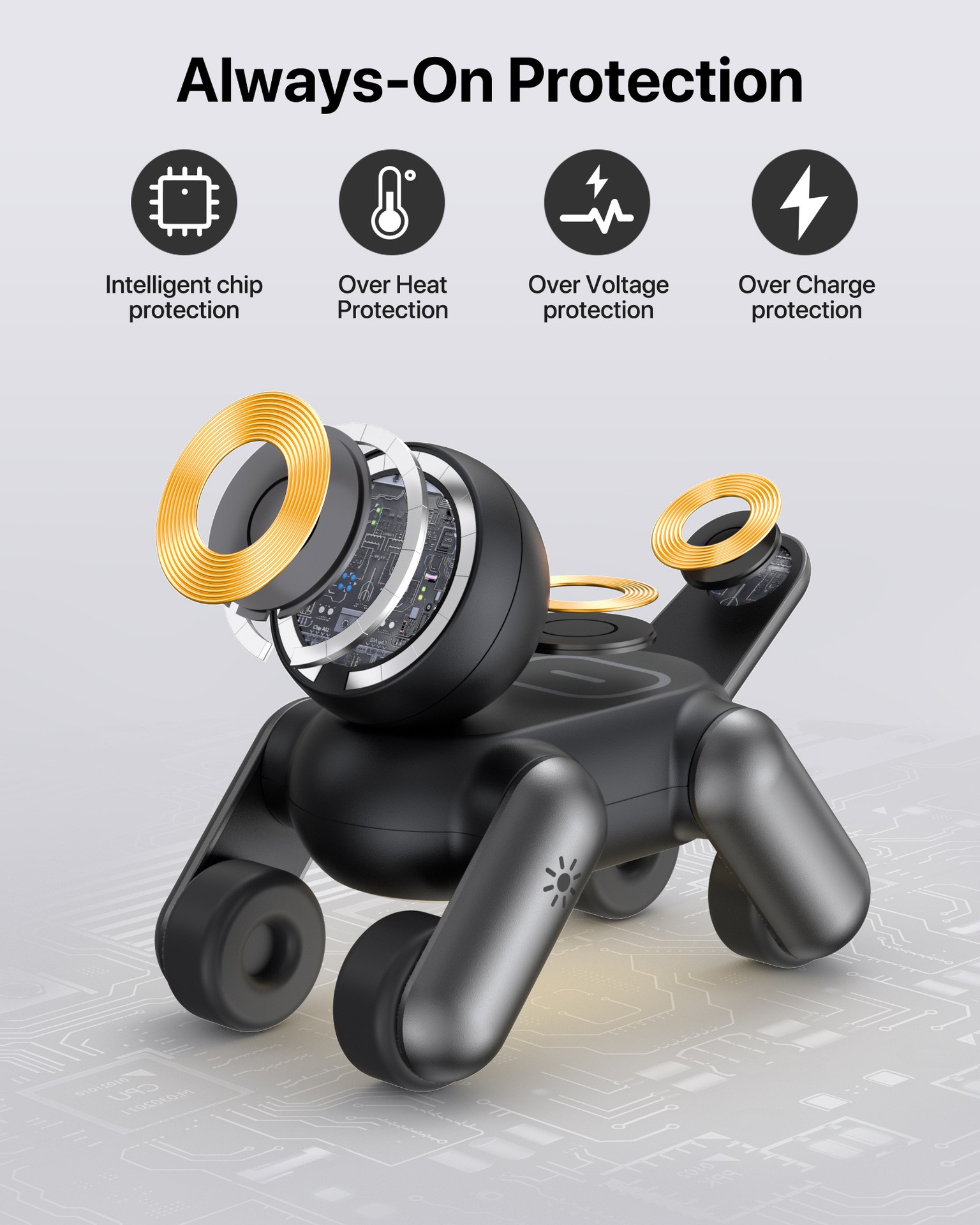 Pengisi Daya Nirkabel Magnetik - Smartwatch Phone Watches ulasan dan harga