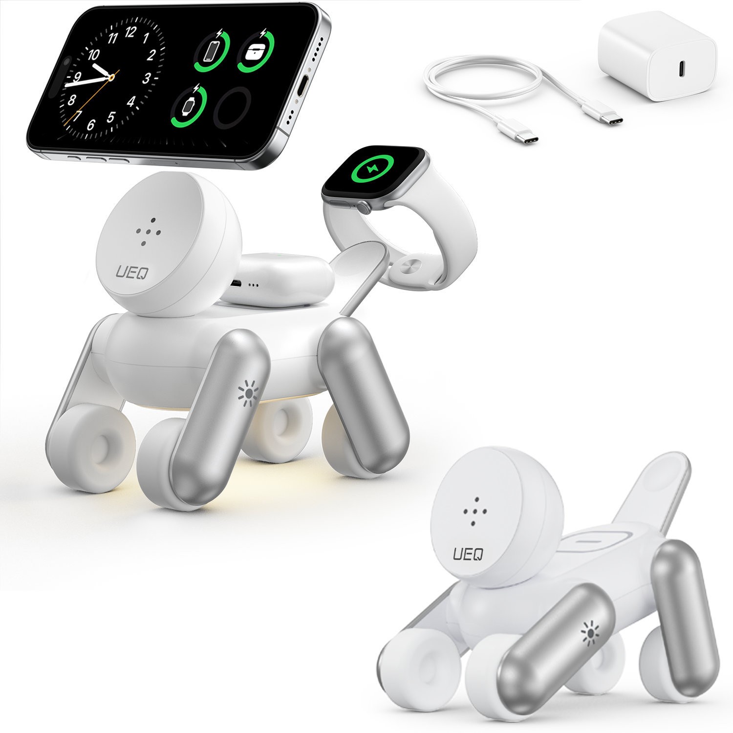 Pengisi Daya Nirkabel Magnetik - Smartwatch Phone Watches ulasan dan harga