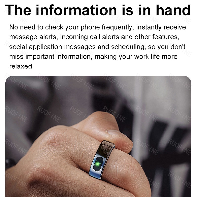 Cincin R08 Qring Pemberitahuan - Smartwatch Sports Watches For Men ulasan dan harga