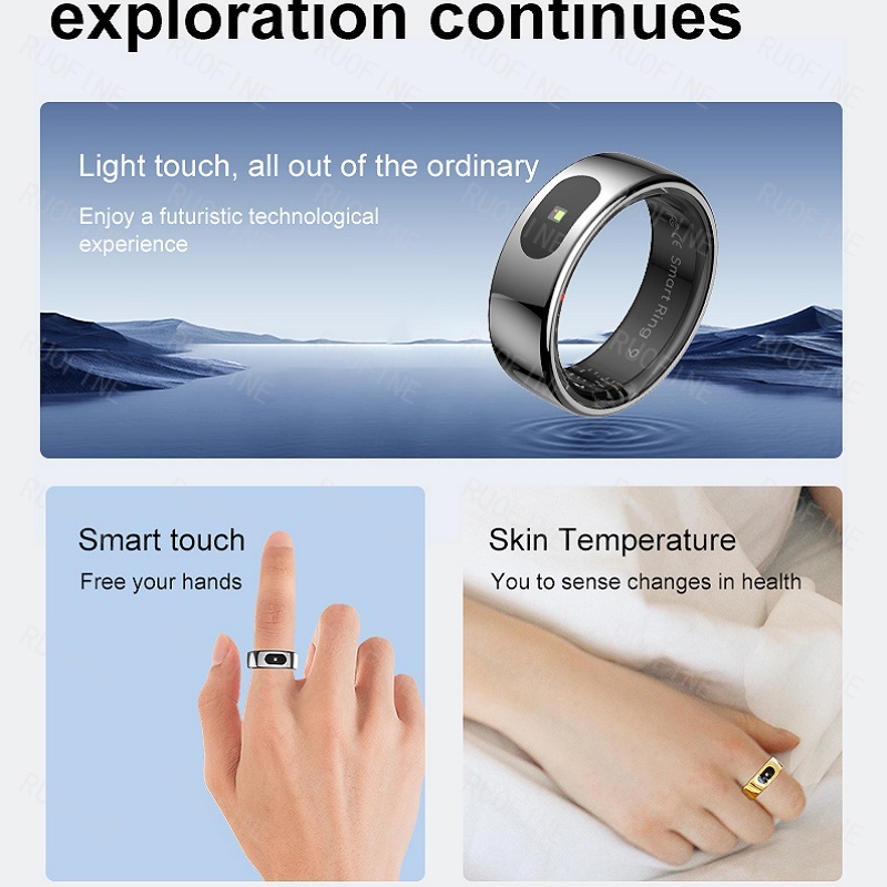 Cincin R08 Qring Pemberitahuan - Smartwatch Sports Watches For Men ulasan dan harga