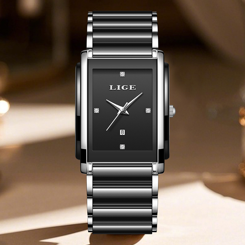 LIGE Jam Tangan Wanita Mewah B - Luxury Ceramic Watch ulasan dan harga