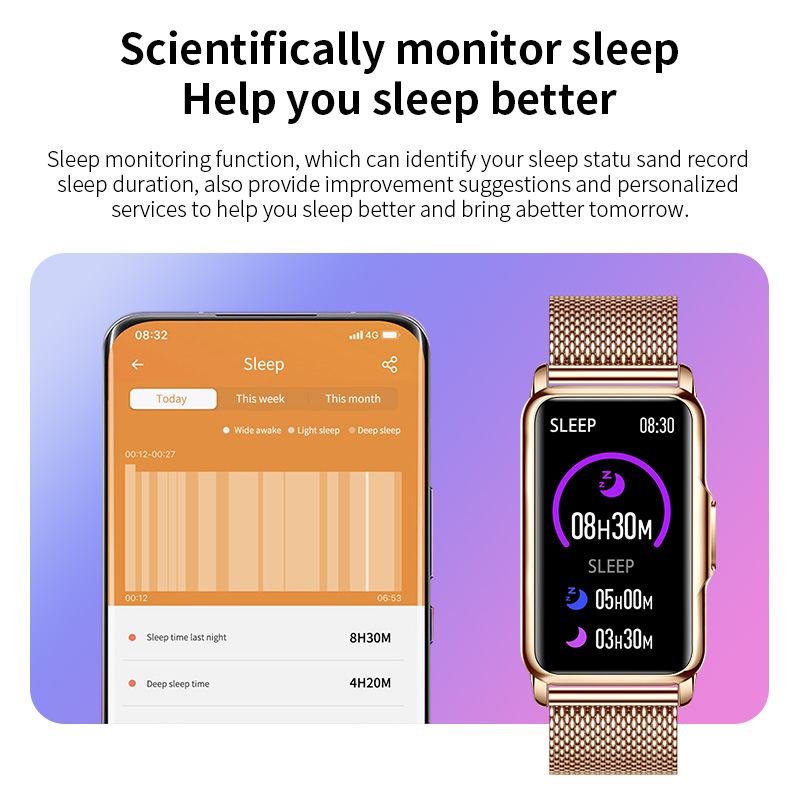 LIGE jam tangan pintar monitor - Smartwatch Watches For Women Brands ulasan dan harga