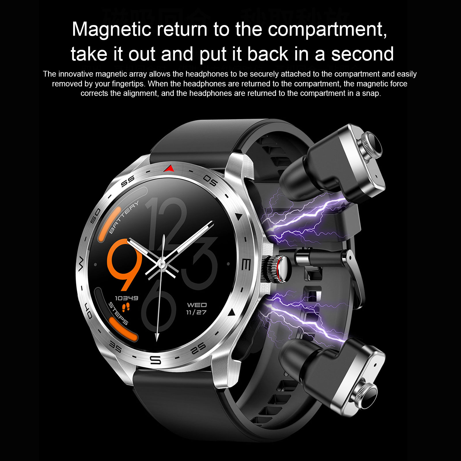 Jam Tangan Pintar 2 in 1 Tahan - Smartwatch Noise Watches ulasan dan harga