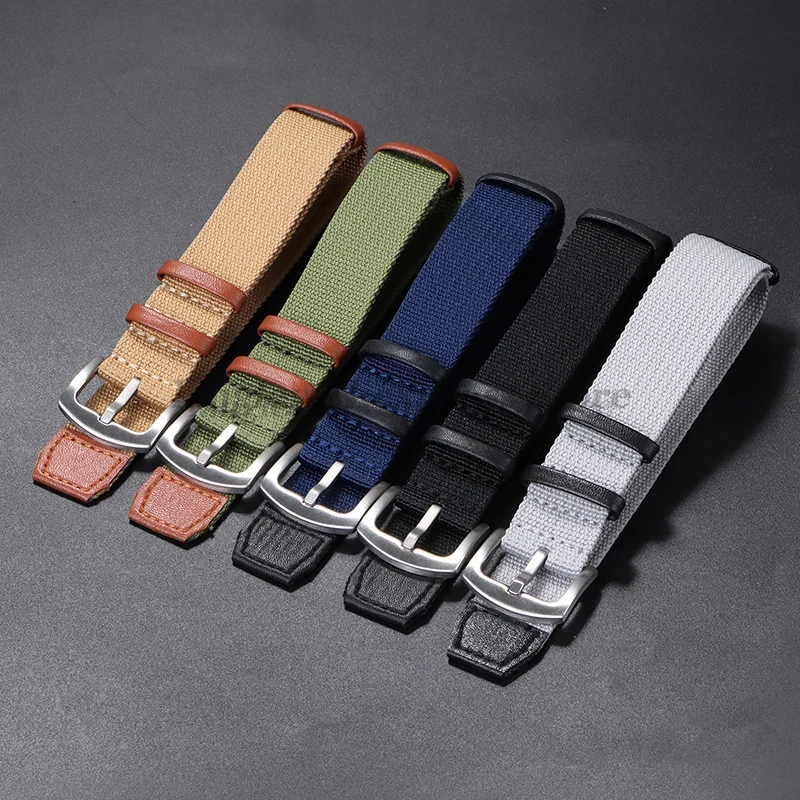 Tali Kulit Tambalan Nilon Kanv - Watches Rolex Smartwatch ulasan dan harga