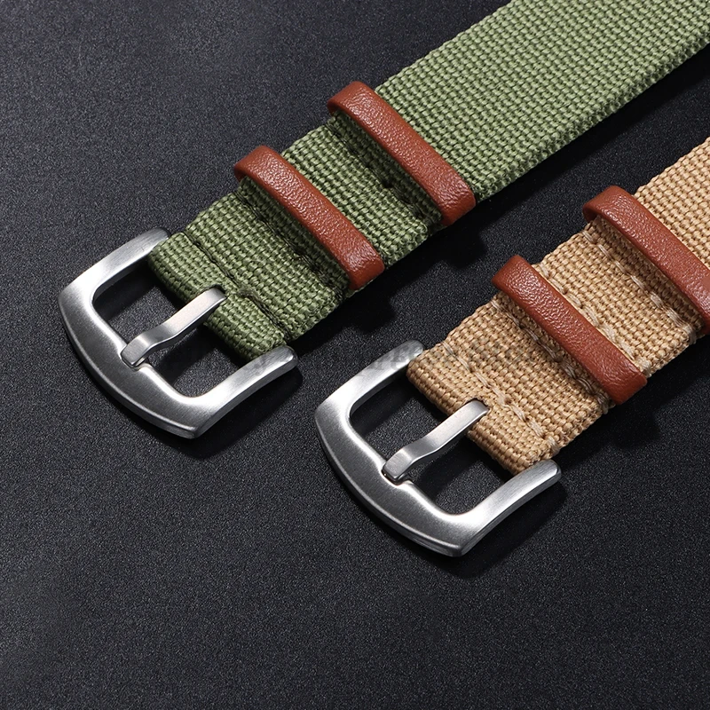 Tali Kulit Tambalan Nilon Kanv - Watches Rolex Smartwatch ulasan dan harga