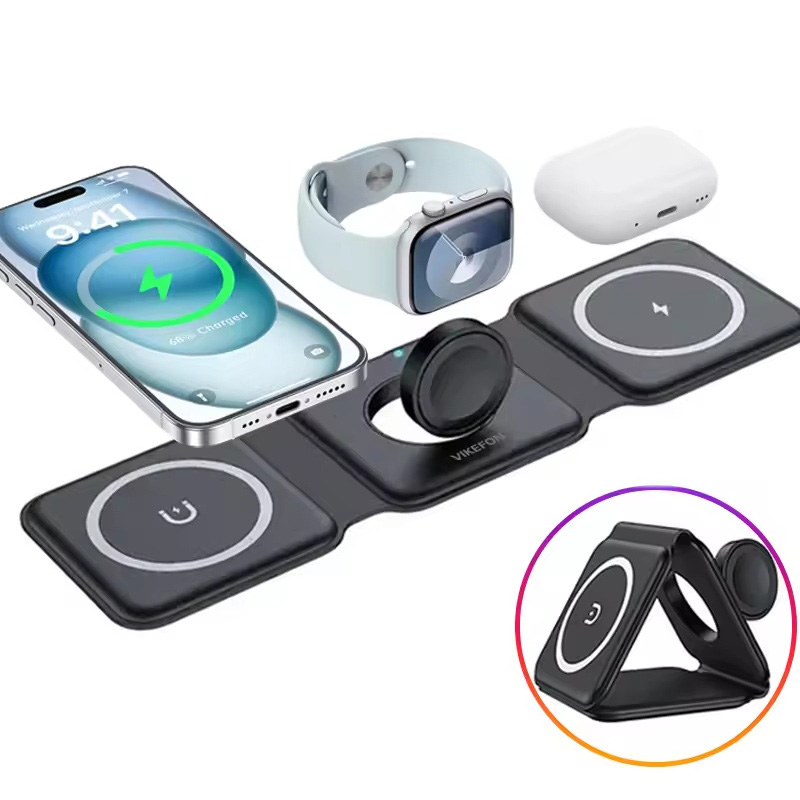 Pengisi Daya Nirkabel Lipat Ma - Smartwatch Phone Watches ulasan dan harga
