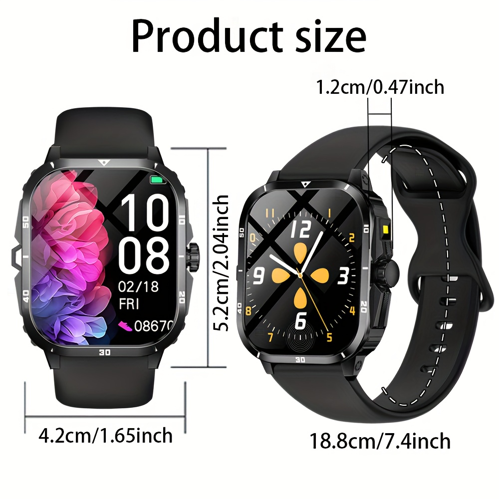Jam Tangan Pintar Baru untuk P - Smartwatch Watches That Connect To Iphone ulasan dan harga