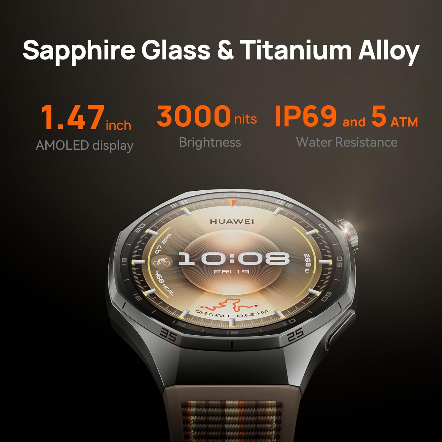 HUAWEI WATCH GT 6 Pro GPS Smar - Smartwatch Running Watches For Men ulasan dan harga