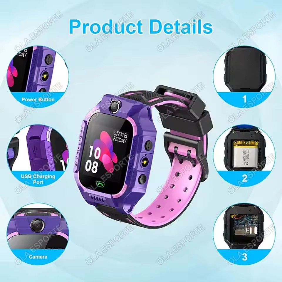 Jam Tangan Pintar Anak Pelacak - Smartwatch Watches Birthday Gift For Boys ulasan dan harga