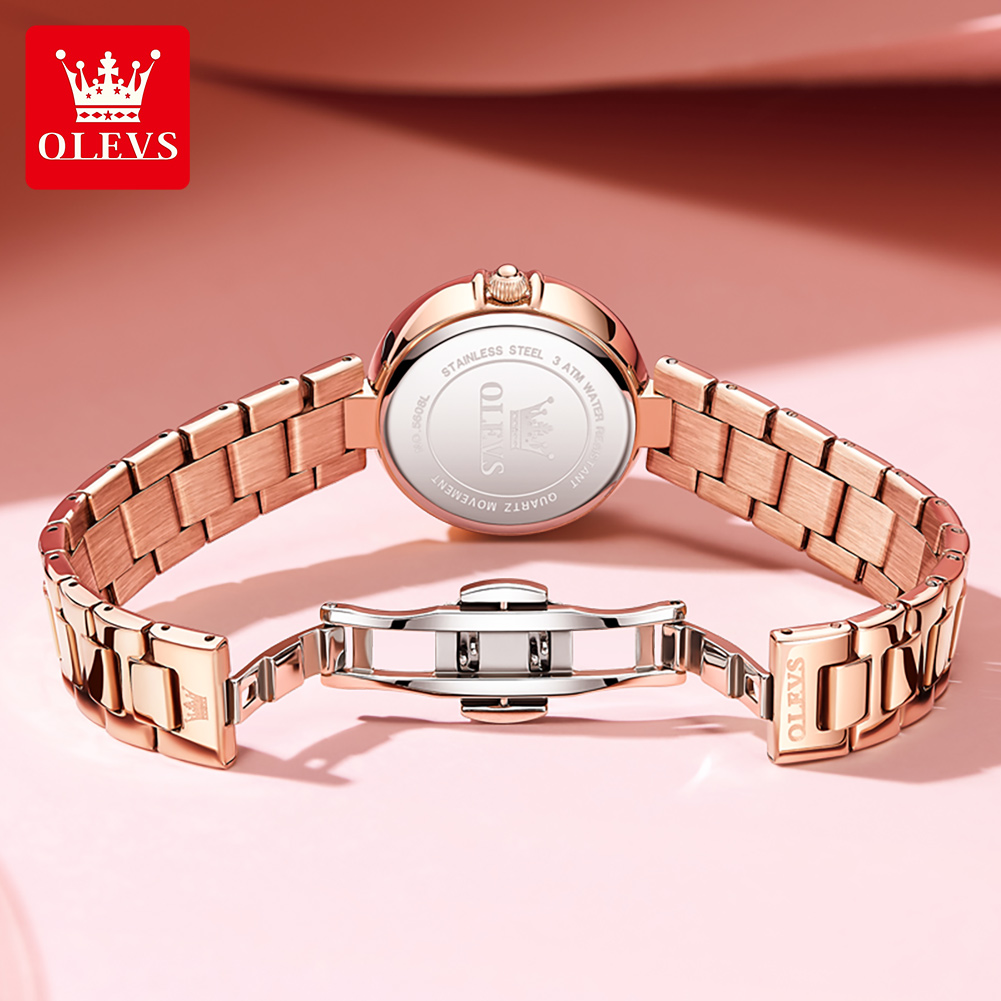 OLEVS Jam Tangan Kuarsa Minima - Luxury Ceramic Watch ulasan dan harga