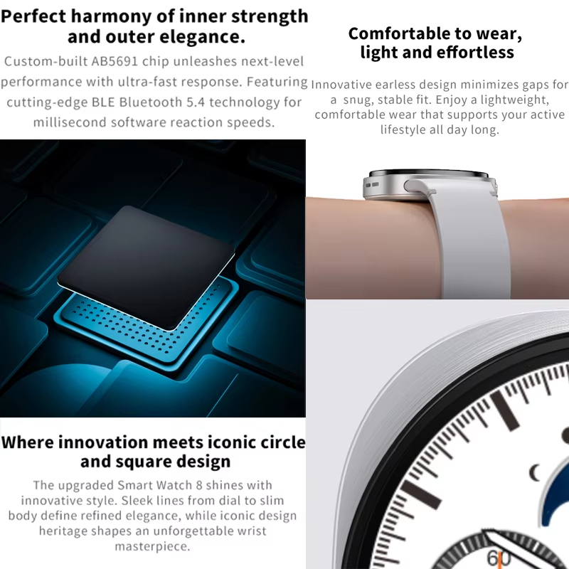 Jam Tangan Pintar Wanita 8 Max - Smartwatch Watches For Women With Gps ulasan dan harga