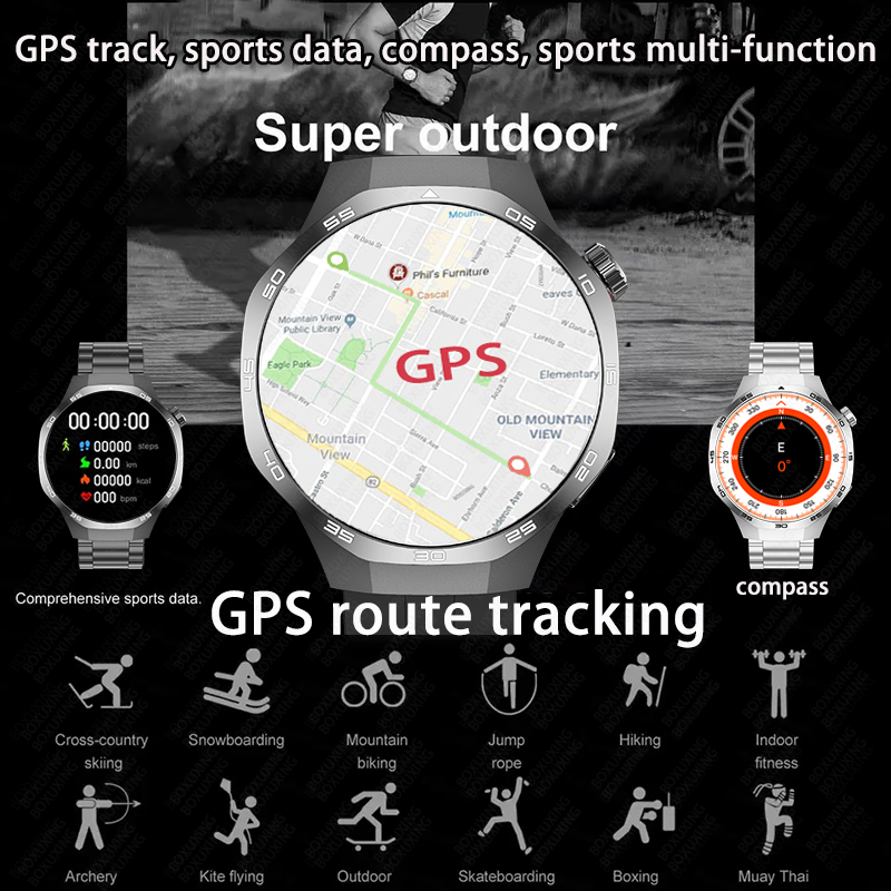 Jam Tangan BOXUXING 5 MAX 2026 - Smartwatch Watches For Women With Gps ulasan dan harga
