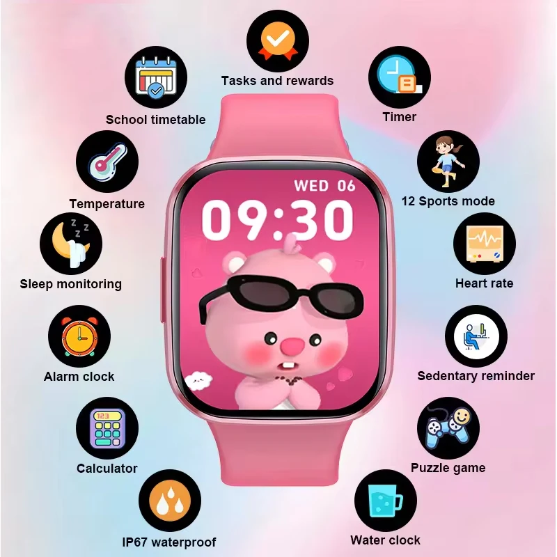 Jam Tangan Pintar Edukasi Jam  - Smartwatch Watches Birthday Gift For Boys ulasan dan harga