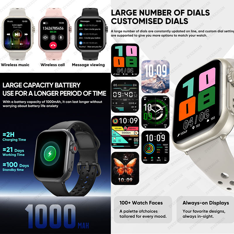 Jam Tangan Ultra K62 Pria Wani - Smartwatch Watches For Women With Gps ulasan dan harga