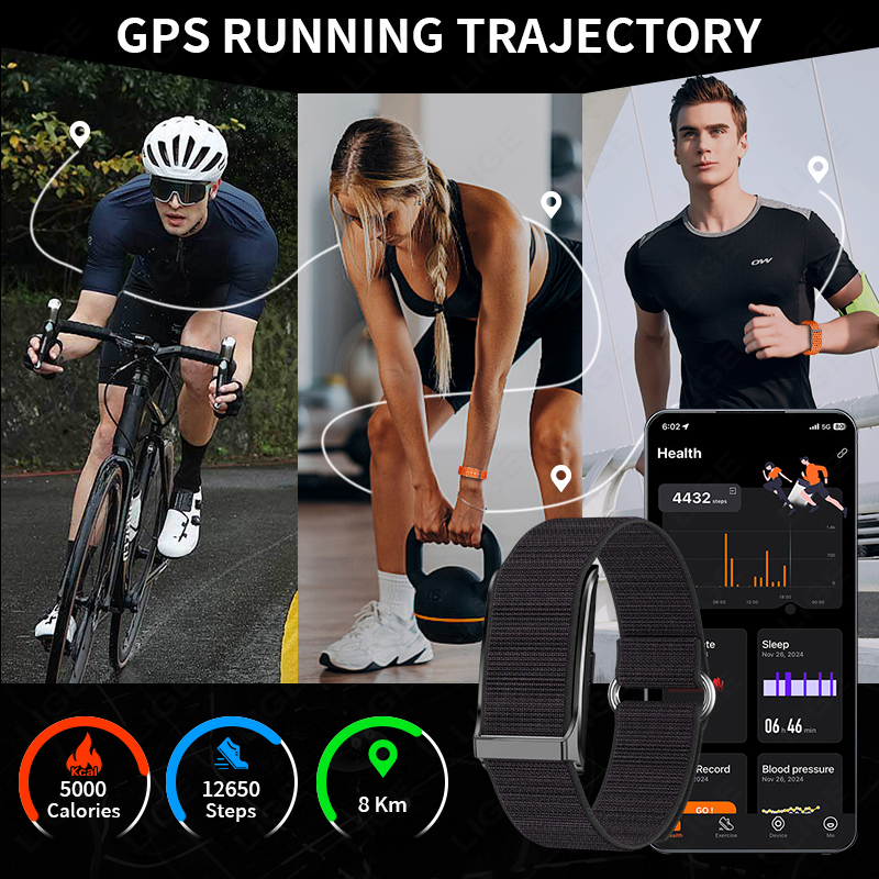 LIGE 100+ Pelacak Kebugaran Ol - Watch Smartwatch ulasan dan harga